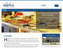 Tablet Screenshot of cafesellale.com